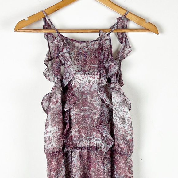 BCBGeneration Sleeveless Ruffle Dress S - Picture 3 of 4